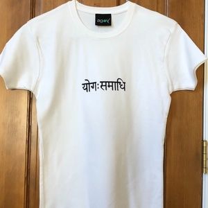 Womens Yoga Tee by agoy  - Yoga is Bliss